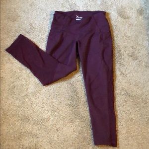 Sold Plum leggings
